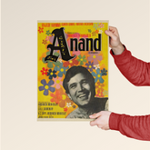 Anand – Classic Bollywood Retro Poster